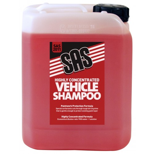 S.A.S Highly Concentrated Vehicle Shampoo 5 Litre S.A.S Highly Concentrated Vehicle Shampoo 5 Litre